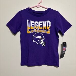 Legend in Training Purple Minnesota Vikings Kids Shirt